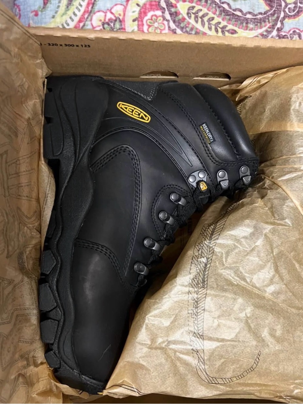 Men’s KEEN Louisville 6" Waterproof Boot (Steel Toe)